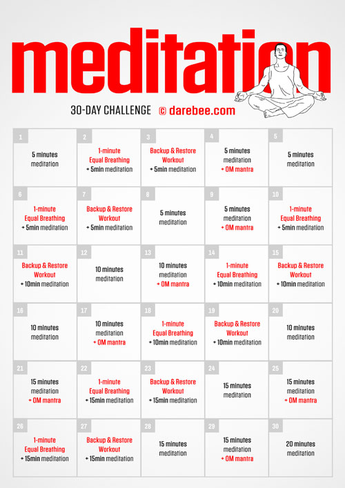 Meditation challenge intro