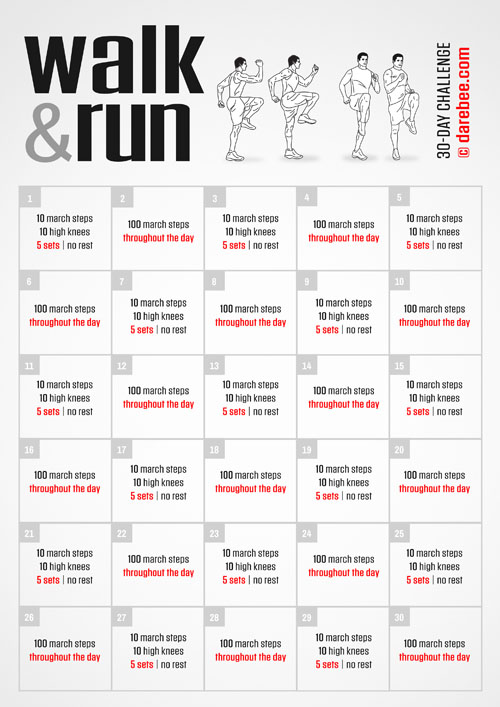 Walk and run challenge intro
