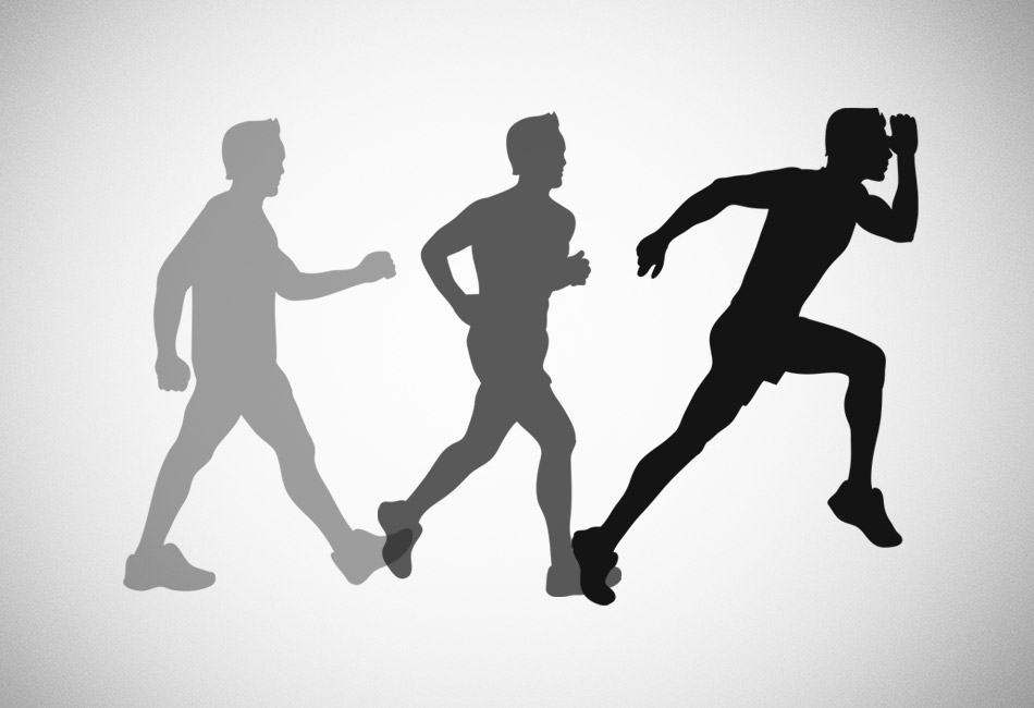 The Difference Between Walking, Jogging and Running - DAREBEE