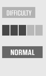 Difficulty: level 3 of 5