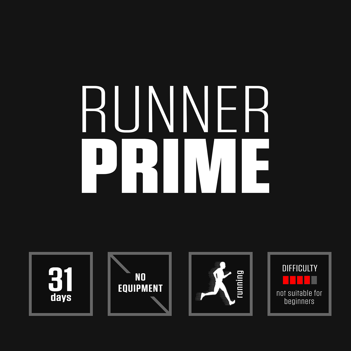 Running Program by DAREBEE