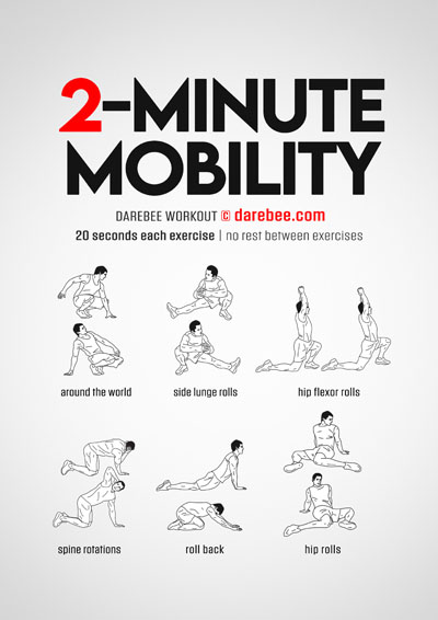 2minute mobility workout intro