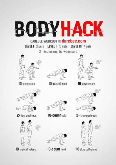 Body hack workout intro