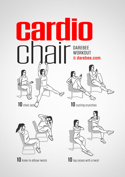 Cardio chair workout intro