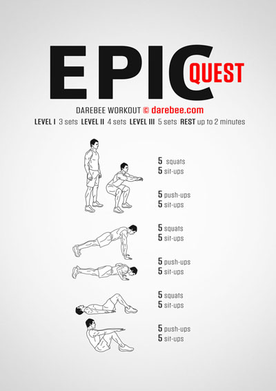 Epic workout intro