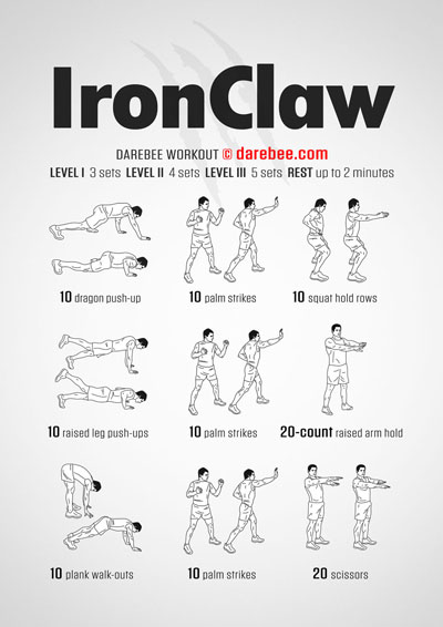 Iron claw workout intro