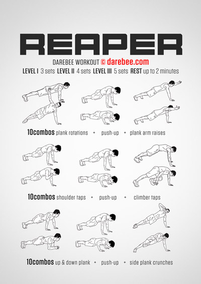 Reaper workout intro