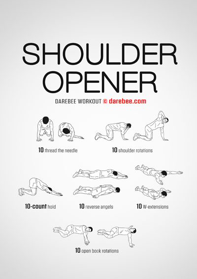 Shoulder opener workout intro