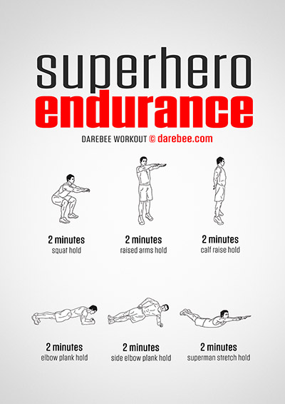 Superhero Endurance Workout Superhero Endurance Workout